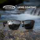KastKing Beartrap Polarized Sports Fishing Sunglasses, With PuriVex Protective Lens Coating, Wayfarer Design, Men Women