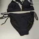 Blooming Jelly Womens Halter Triangle Bikini Sets Two Piece Cheeky Swimsuit String Sexy Bathing Suit Swim Suits 2025 Size L