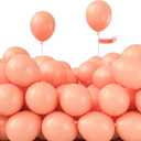 PartyWoo Peach Balloons 50 pcs 5 Inch Small Mini Pastel Light Orange Peachy Pink Latex Balloons for Wedding Baby Shower Gender Reveal Graduation Birthday Party Decorations Peach-Y21