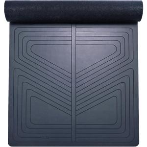 agoy PRO+ WARRIOR - Premium Non-Slip Yoga Mat Eco-Conscious Design - PU Mat With Wet/Dry Grip+ - Focus Alignment - Lazer-Etched Technology - A Portable Standard Size Mat for All Styles of Yoga, B0DDKC7B5M