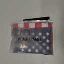 Universal Boat Flag Marine with 4 Boat Flag Pole Kits USA Flag with 50 Embroidered Stars American Boat Flag