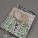 RORSOU B8 Bluetooth Headphones Over Ear, 6 EQ Music Modes and 50H Playtime Deep Bass Wireless Headphones with Mic, Lightweight Folding HiFi Stereo Headset for iPad/Travel/Tablet/PC/Home Beige White