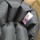 Big Joe Milano Kid's Smartmax Black Beanbag Chair