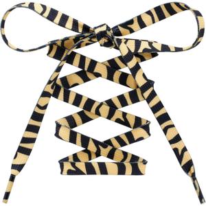Colorful Pattern Shoe Laces: 2 Pair Flat Print Shoelaces for Sneakers