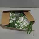 Roberly 30 Pcs Babys Breath Artificial Flowers, 22" Fake Gypsophila Flowers with Long Stems Real Touch Faux Greenery Plants DIY Flores Bouquet for Vase Wedding Floral Party Outdoor Garden Home Decor