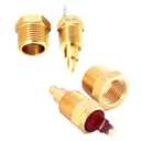 Electric Fan Wiring Kit Electric Fan Relay Kit with Thermostat Radiator Fan Sensor Switch Electric Cooling Fan Thermostat Kit Temperature Sensor Switch 185 On 175 Off, 40 AMP Waterproof Relay Kit
