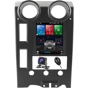 8-core RAM 4G+ROM 64G for Hummer H2 2004-2009 9.7-Inch Tesla Style IPS Touchscreen with Android Auto Car Play Car Stereo Radio 4G WiFi GPS Navigation DSP in Dash Headunit Multimedia Player