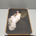 InSimSea Framed Wall Art for Living Room Home DecorStevenson Angel Vintage America Country Memorial Classical Oil Painting Prints Decorative for Living Room Bedroom Office Wall Decor 12x16in (16L" x 12W", Angel In White)