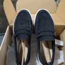 Lacoste Men's Cochet Suede Slip Ons 8.5