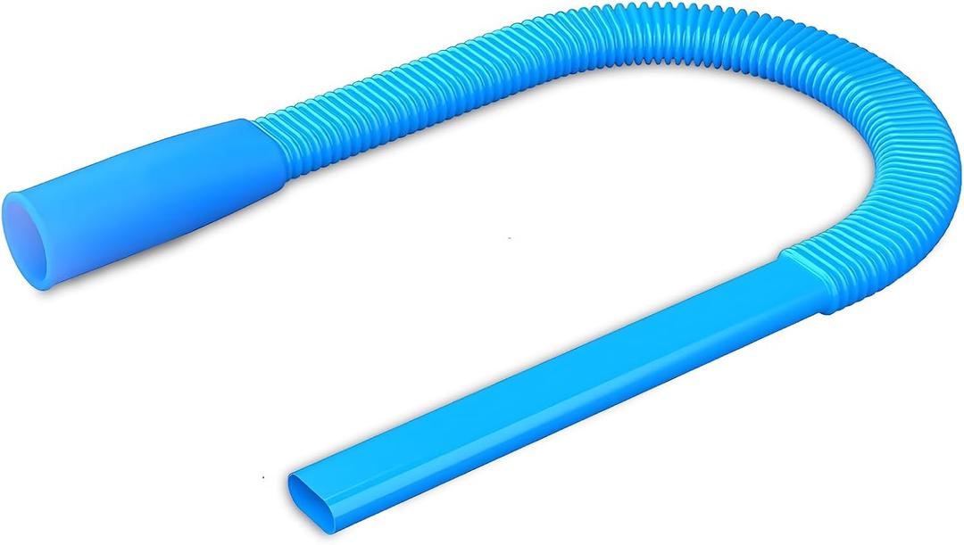 Upgraded Dryer Vent Cleaner: Universal Vacuum Hose Attachment Fits All Vacuums Cleaner, Deep Cleaning Tools for Clogged Ducts & Lint Removal (31.5 Inch, Blue(only hose)