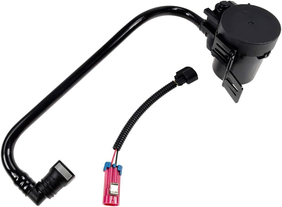 Vapor Canister Vent Solenoid Valve w/Hose & Wire Harness | Fit for Chevrolet Chevy Colorado GMC Canyon Hummer H3 H3T Isuzu I-Series | OE# 10386359 20907779 25948082 911-070