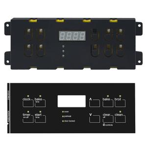 316557118 Oven Control Board Replacement Compatible with Frigidaire Kenmore Electronic Clock/Timer Display 316418208 316557108, 120V, 60 Hz (Include The Covering Panel)