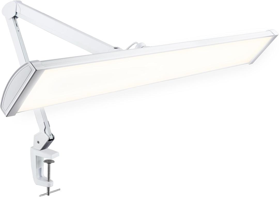Neatfi Pro 4500 Lumens 50W LED Task Lamp with Clamp, CRI 95, CCT (White-8)