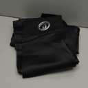 NICETOWN Pitch Black Solid Thermal Insulated Grommet Blackout Curtains/Drapes for Bedroom Window (2 Panels, 42 inches Wide by 63 inches Long, Black)