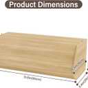 Stackable Multi-purpose Storage Boxes,Natural,31.5‘’L,Combination Cabinet
