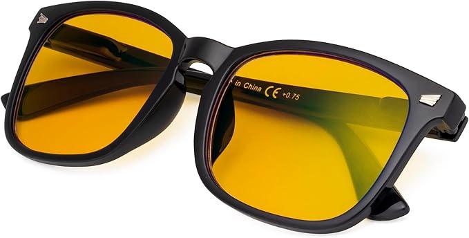 Livhon 99.9% Blue Light Blocking Glasses for Better Sleep - Anti Blue Light Glasses- Premium Computer Gaming Glasses