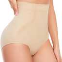 HIgh Waist Panty Girdle, S, Beige