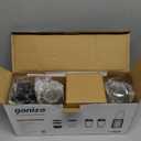 Ganiza Blender for Smoothies, 14Pcs Personal Blender for Shake and Smoothies for Kitchen with 3 Portable Cups (1x24oz & 2X17oz), Single Serve Smoothie Maker, Nutritious Recipe (Black Silver)