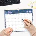 4 x SUNEE 2026 Calendar- 18 Months Wall Calendar Oct. 2025 - Mar. 2027, 14.5"x11.5" Hanging Calendar with Note for Organizing & Planning, 2026 Monthly Calendar with Next Month, Floral