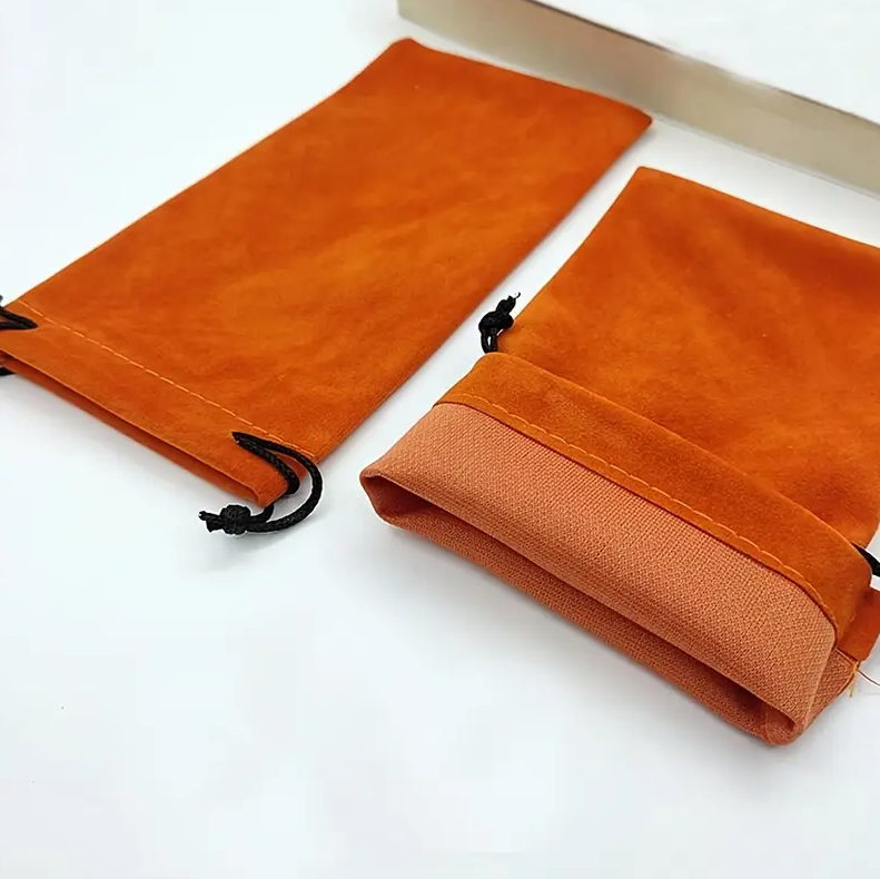 1pc glasses case glasses bag colorful fleece cloth fashion