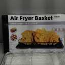 Air Fryer Basket for Oven, Extra Large 18.8" x 12.8" Oven Air Fryer Basket and Tray Set with 30 PCS Parchment Papers, DEGOVIN Stainless Steel Oven Pan and Crisper Tray SILVER