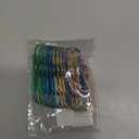 12-Pack Pen Holder Clips for Notebook, Journal, and Book, Ideal for Students, Professionals, and Teachers, Pen Loop Holder for Office and School Use (3 Gold, 3 Rose Gold, 3 Blue, 3 Green)