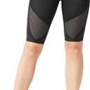 CW-X Women's Stabilyx Mid Rise Compression Shorts, 127805, Performance Shorts with Hip Joint Support, Small, Black