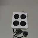 Tracker Tag for Android-4 Pack Android Tracker Tags Compatible with Google Find Hub App (Android Only) Bluetooth Tracker Item Finder for Key, Wallets, Backpack, Suitcases, IP67 Waterproof, Black