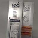 RoC Derm Correxion Lip Volumizer - Lip Plumper Peptide Treatment with Hyaluronic Acid & Vitamin E + Line Smoothing Eye Cream Packette