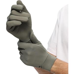 Men Women Cycling Gloves Touchscreen Full Finger Sun UV Protection UPF 50+ Summer Gloves for Driving Fishing SMM5M085T (Green)