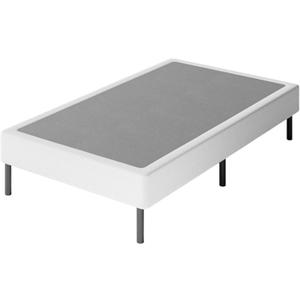 14 Inch Box Spring with Sturdy Leg Support, Metal Heavy Duty Mattress Foundation, Easy Clean Fabric Cover, Noise Free, Easy Assembly (Twin)
