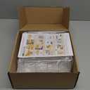 Livabber Flat Napkin Holder, Metal Kitchen Napkin Storage with Weighted Tension Arm Rustic Tissue Paper Dispenser for Countertop, Table Kitchen, Dining Room (With Marble Base, Chrome)