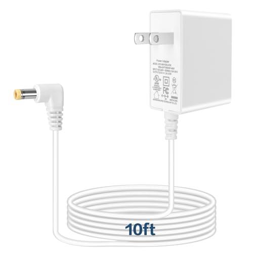 EGK 6V AC Adapter for Omron Blood Pressure Monitor (All Series), Hem-ADPTW5 USA UL Listed Charger Replacement, 10Ft Power Cord