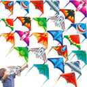 Mini Kites for Kids,Finger Launcher Kites Easy to Fly,Party Favors for Kids 4-8-12 Outdoor Toys Beach Games,Treasure Box Toys for Classroom Prizes Mini Kite Bulk