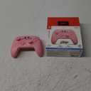 PowerA Wireless Nintendo Switch Controller - Kirby, AA Battery Powered (Battery Included), Nintendo Switch Pro Controller, Mappable Gaming Buttons, Officially Licensed by Nintendo