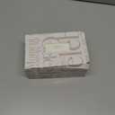 UNIQOOO 20 Pack 4" Gold Birch Wood Stands for Wedding Acrylic Sign, Wood Table Number Holders for 1/8 Thick Acrylic Sheets | Wedding Display Stand, Card Holder for Bar Menu, Retail Sign, Party