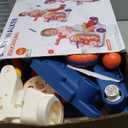 HYES 5 in 1 Baby Push Walker for Baby Boy, Activity Center Learning to Walk, Sit to Stand, Early Learning Push Toys for Infant 12 Months, Walking Toys Gift for Toddler Boys, Blue