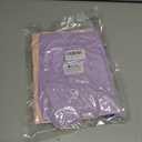 Turtleneck Dog Sweater, Thermal Dog Sweatshirt with Pocket Winter Pet Clothes Small Pet Outfits Soft Puppy Pullover (Pink+Purple, Medium)