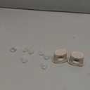 12pcs Breast Pump Parts, 8pcs Duckbill Valves and 4pcs Silicone Diaphragm Compatible with eufy S1 Pro/S1/E10/E20 Wearable Breast Pump, Replace for eufy Pump Parts, Not Original Parts