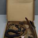 Heavy Duty Tactical Dog Harness for Large Dogs, No Pull Adjustable Pet Harness Reflective Service Training Easy Control Pet Vest Military K9 Working Dog Harnesses- Large, Brown