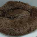 JOLLYVOGUE Dog Bed, Calming Anti-Anxiety Large Dog Bed, Fluffy Donut Cushion for Medium and Large Pets (27"/30"/36")