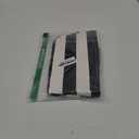 Window Treatments Valance Curtains Kitchen Window Valances or Living Room Curtains Short Swag Valence Striped Black and White, Rod Pocket 53" x 18"