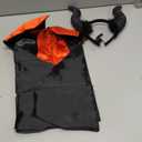 2 Pcs Dog Halloween Costume Set Cat Witch Vampire Cape Devil Horns Hat Holiday Clothes for Cat Puppy Halloween Party Pet Outfits XL