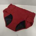 Incontinence Underwear for Women High Absorbency Period Panties Ladies Leakproof Protective Menstrual Postpartum Bladder Control Washable Cotton Briefs Multipack (X-Large, Purpel/Red/Blue)