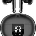 AI Language Translation Earbuds, in-Ear Bluetooth 5.4 with Noise-Canceling, Real-Time 2-Way Translation in 144 Languages, Ideal for Travel, Business and Learning (Black)