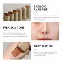 6 Colors Foundation Stick Serum Boosted Skin Concealer, Moisturizing Serum Lightweight Contour Foundation Face Stick for Women (04)