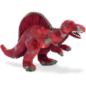 Aurora Ferocious Dinos & Dragons Spinosaurus Stuffed Animal - Prehistoric Fun - Cuddly Companions - Red 15 Inches
