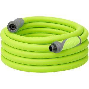 Flexzilla Garden Hose with SwivelGrip, 5/8 in. x 50 ft., Heavy Duty, Lightweight, Drinking Water Safe, ZillaGreen - HFZG550YWS-E (50ft)