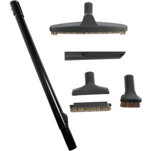 Cen-Tec Systems 93796 Premium Vacuum Attachment Kit Telescoping Wand, Black