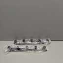 PMMASTO Coat Rack Wall Mount, Coat Hooks Wall Hooks for Hanging, Stainless Steel Coat Hanger Towel Hooks for Bathrooms, Hat Rack (Black 5 Hooks, 2 Pack)